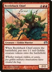 Beetleback Chief - Planechase 2012 - Magic: The Gathering card
