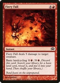 Fiery Fall - Planechase 2012 - Magic: The Gathering card