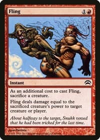 Fling - Planechase 2012 - Magic: The Gathering card