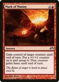 Mark of Mutiny - Planechase 2012 - Magic: The Gathering card