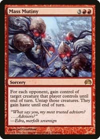 Mass Mutiny - Planechase 2012 - Magic: The Gathering card