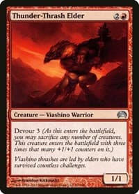 Thunder-Thrash Elder - Planechase 2012 - Magic: The Gathering card