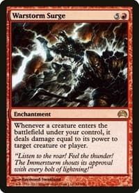 Warstorm Surge - Planechase 2012 - Magic: The Gathering card