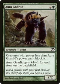Aura Gnarlid - Planechase 2012 - Magic: The Gathering card