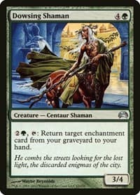Dowsing Shaman - Planechase 2012 - Magic: The Gathering card