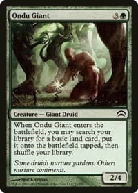 Ondu Giant - Planechase 2012 - Magic: The Gathering card