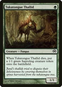 Tukatongue Thallid - Planechase 2012 - Magic: The Gathering card
