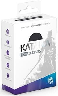 Katana Standard Size Sleeves - Obsidian Shard (100-Pack) - Ultimate Guard Card Sleeves - Card Sleeves card
