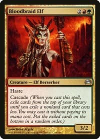 Bloodbraid Elf - Planechase 2012 - Magic: The Gathering card