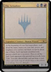The Actualizer - Un-Known Event Playtest Cards - Magic: The Gathering card