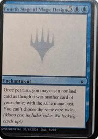 Fourth Stage of Magic Design - Un-Known Event Playtest Cards - Magic: The Gathering card