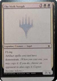 The Sixth Seraph - Un-Known Event Playtest Cards - Magic: The Gathering card