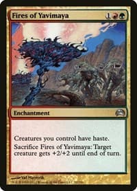 Fires of Yavimaya - Planechase 2012 - Magic: The Gathering card