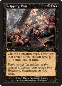 Crippling Fear (Retro Frame) - WPN & Gateway Promos - Magic: The Gathering card