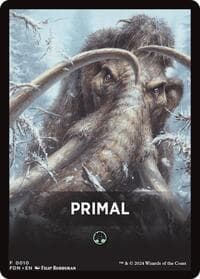 Primal Theme Card - Foundations - Magic: The Gathering card