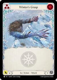 Winter's Grasp (Blue) - Armory Deck: Jarl Vetreidi - Flesh and Blood TCG card