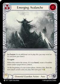 Emerging Avalanche (Blue) - Armory Deck: Jarl Vetreidi - Flesh and Blood TCG card