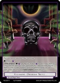 Gleaming Obsidian Skull - Timeless Eclipse of the Underworld - Force of Will card