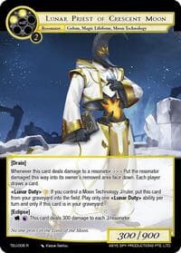 Lunar Priest of Crescent Moon - Timeless Eclipse of the Underworld - Force of Will card