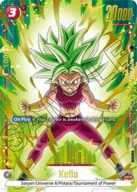 Kefla (Championship Pack 03) - Tournament and Championship Promos - Dragon Ball Super: Fusion World card