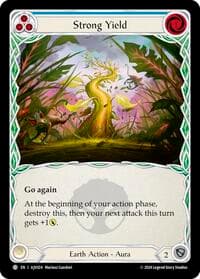 Strong Yield (Blue) - Armory Deck: Jarl Vetreidi - Flesh and Blood TCG card