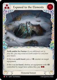 Exposed to the Elements - Armory Deck: Jarl Vetreidi - Flesh and Blood TCG card