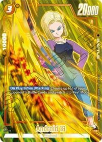 Android 18 (Championship Pack 03 Finalist) - Tournament and Championship Promos - Dragon Ball Super: Fusion World card