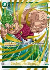 Destructive Strength (Championship Pack 03) - Tournament and Championship Promos - Dragon Ball Super: Fusion World card