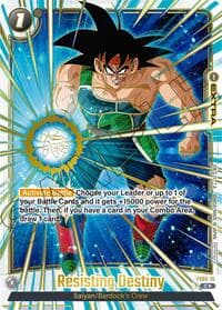 Resisting Destiny (Championship Pack 03 Finalist) - Tournament and Championship Promos - Dragon Ball Super: Fusion World card