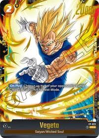 Vegeta - FP-023 (Selection Pack 01) - Tournament and Championship Promos - Dragon Ball Super: Fusion World card
