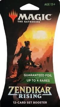 Zendikar Rising - Sleeved Set Booster Pack - Zendikar Rising - Magic: The Gathering card