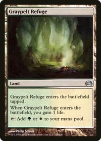 Graypelt Refuge - Planechase 2012 - Magic: The Gathering card