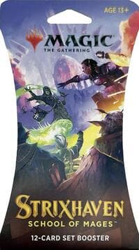 Strixhaven: School of Mages - Sleeved Set Booster Pack - Strixhaven: School of Mages - Magic: The Gathering card