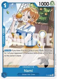Nami (P-053) (Reprint) - Premium Booster -The Best- - One Piece Card Game card