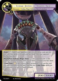 Lunar Jester of Starry Skies - Timeless Eclipse of the Underworld - Force of Will card