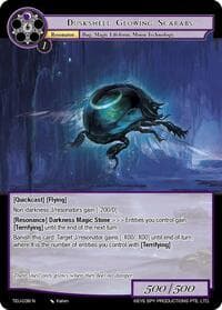 Duskshell Glowing Scarabs - Timeless Eclipse of the Underworld - Force of Will card