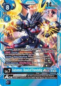 Gabumon - Bond of Friendship ACE - Special Limited Set - Digimon Card Game card