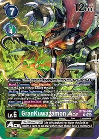 GranKuwagamon ACE (Alternate Art) - Special Limited Set - Digimon Card Game card