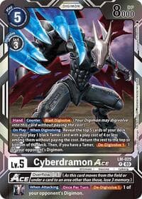 Cyberdramon ACE - Special Limited Set - Digimon Card Game card