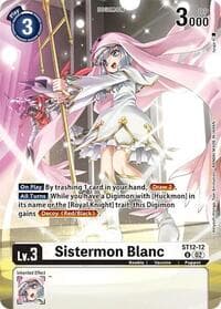 Sistermon Blanc (Alternate Art) - Special Limited Set - Digimon Card Game card