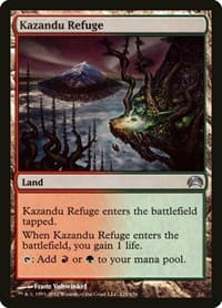 Kazandu Refuge - Planechase 2012 - Magic: The Gathering card