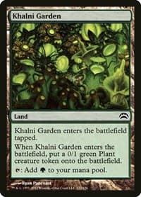 Khalni Garden - Planechase 2012 - Magic: The Gathering card