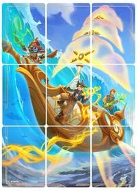 Azurite Sea Puzzle Insert (Set of 9) - Azurite Sea - Disney Lorcana card