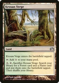 Krosan Verge - Planechase 2012 - Magic: The Gathering card