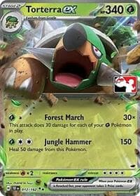 Torterra ex - Prize Pack Series Cards - Pokemon card