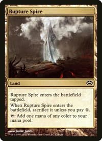 Rupture Spire - Planechase 2012 - Magic: The Gathering card