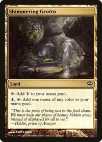 Shimmering Grotto - Planechase 2012 - Magic: The Gathering card