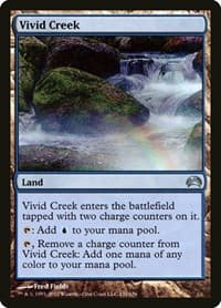 Vivid Creek - Planechase 2012 - Magic: The Gathering card