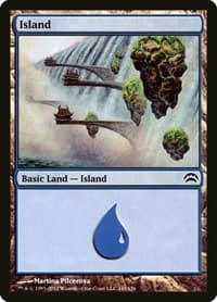 Island (141) - Planechase 2012 - Magic: The Gathering card