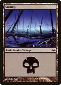 Swamp (142) - Planechase 2012 - Magic: The Gathering card